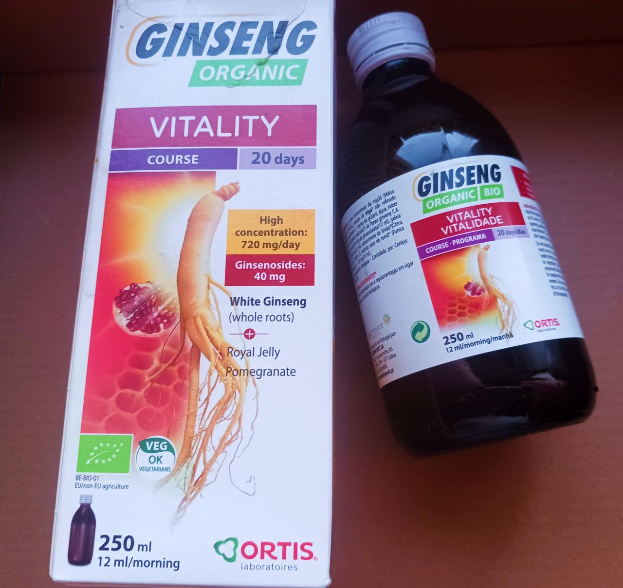 Ortis - Ginseng Vitality Supplement Review (White Ginseng, Royal Jelly & Pomegranate)